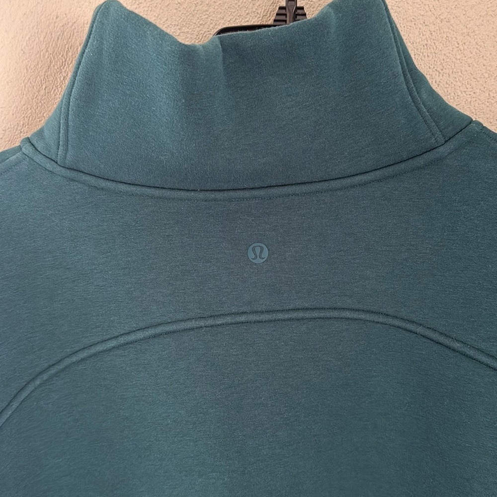 Lululemon Thick Fleece Lined Oversized Funnel Neck Half Zip Sweatshirt - XL/XXL - Picture 5 of 7